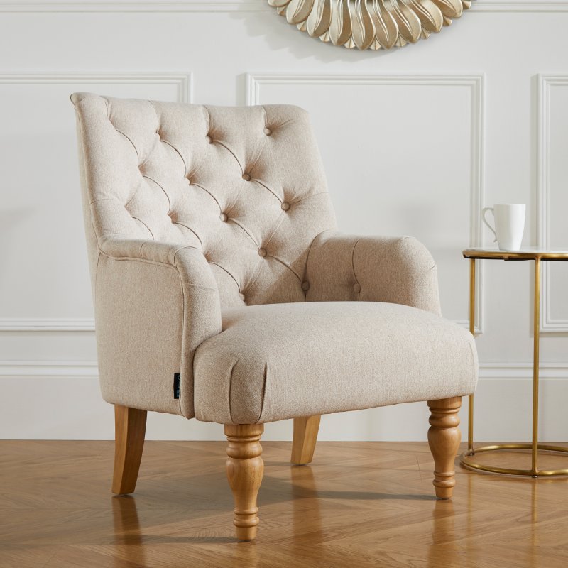 Birlea Pippa Chair in Wheat