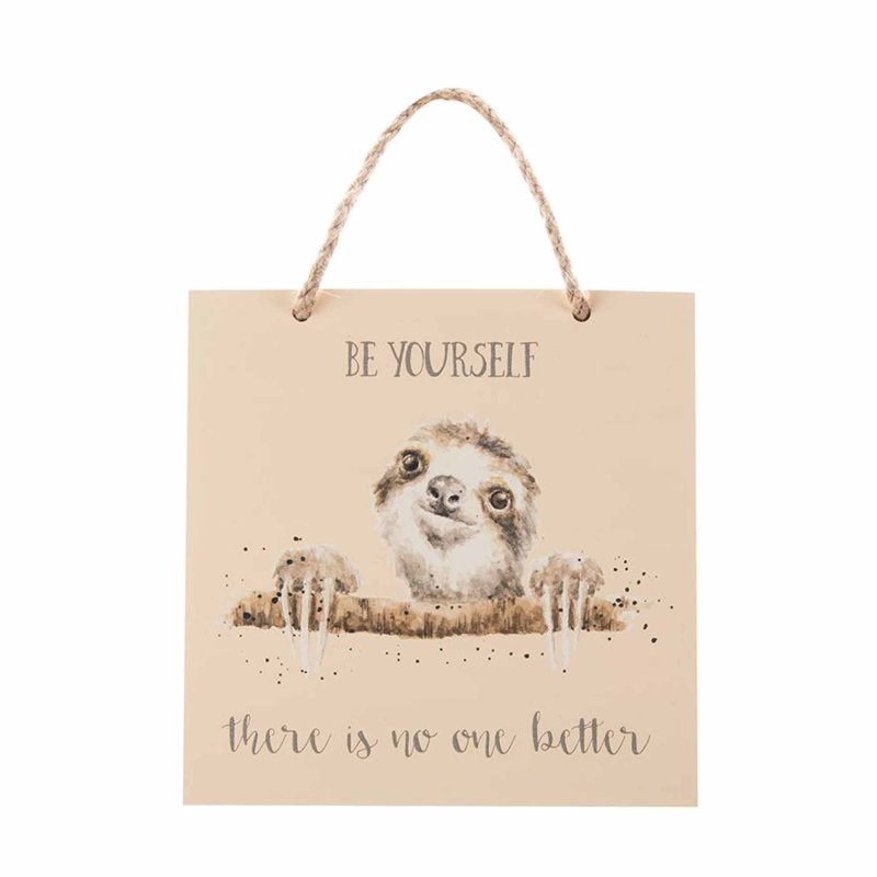 Wrendale Be Yourself Wooden Plaque