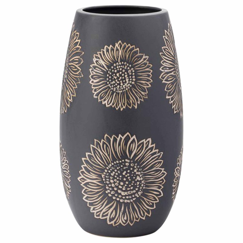 Artisan Flower Wax Resist Vase
