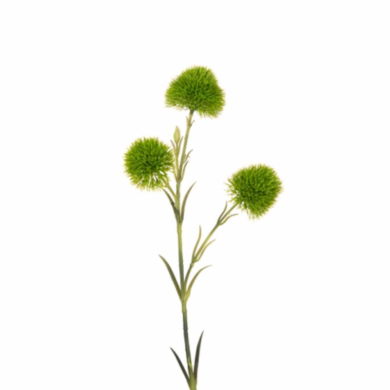 Floralsilk Green Dianthus Spray image of the flower on a white background