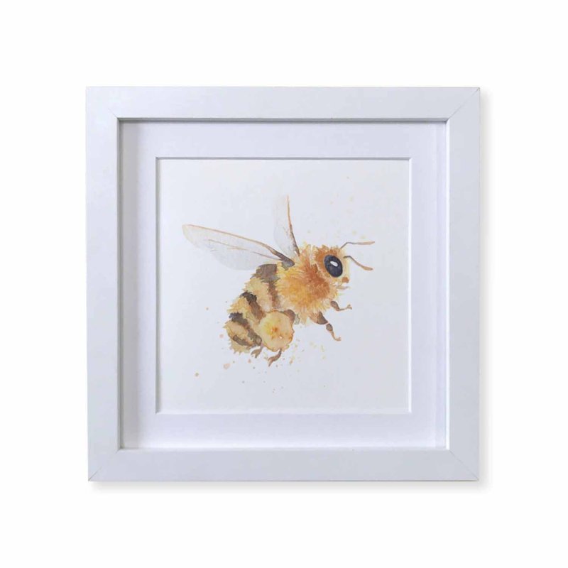 Kate Of Kensington Honeybee Framed 8' Print