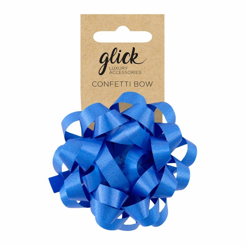 Glick Bow Confetti Indigo