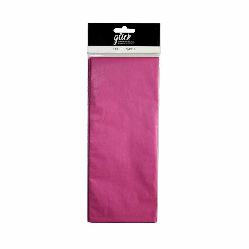 Glick Tissue Plain Hot Pink