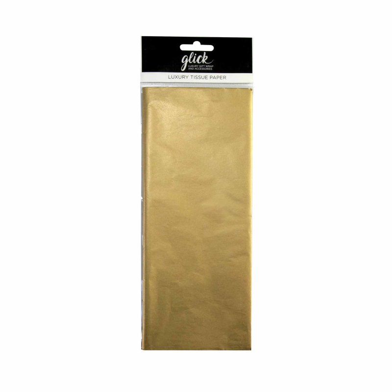 Glick Tissue Plain Gold