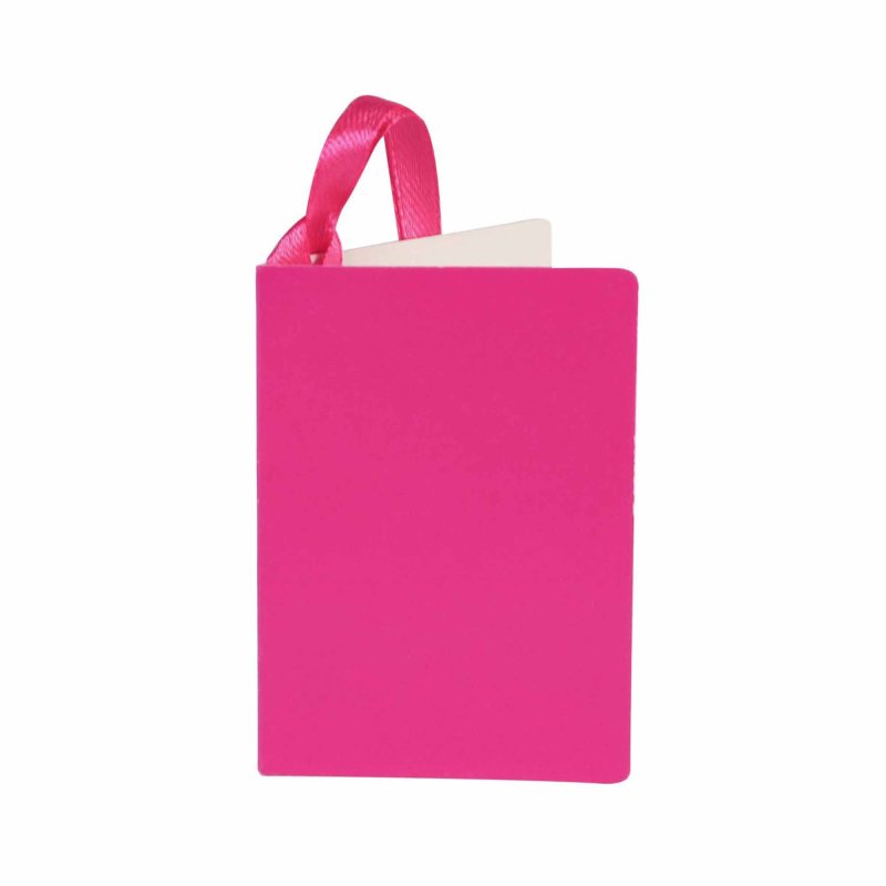 Glick Hot Pink Basics Tag