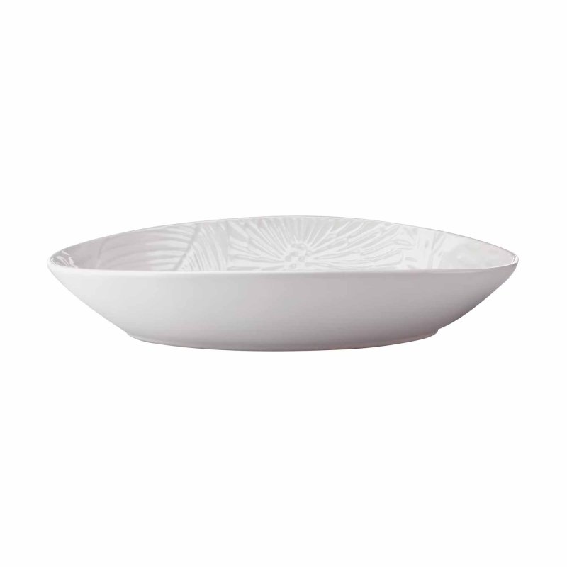 Maxwell Williams Panama oval Serve bowl White