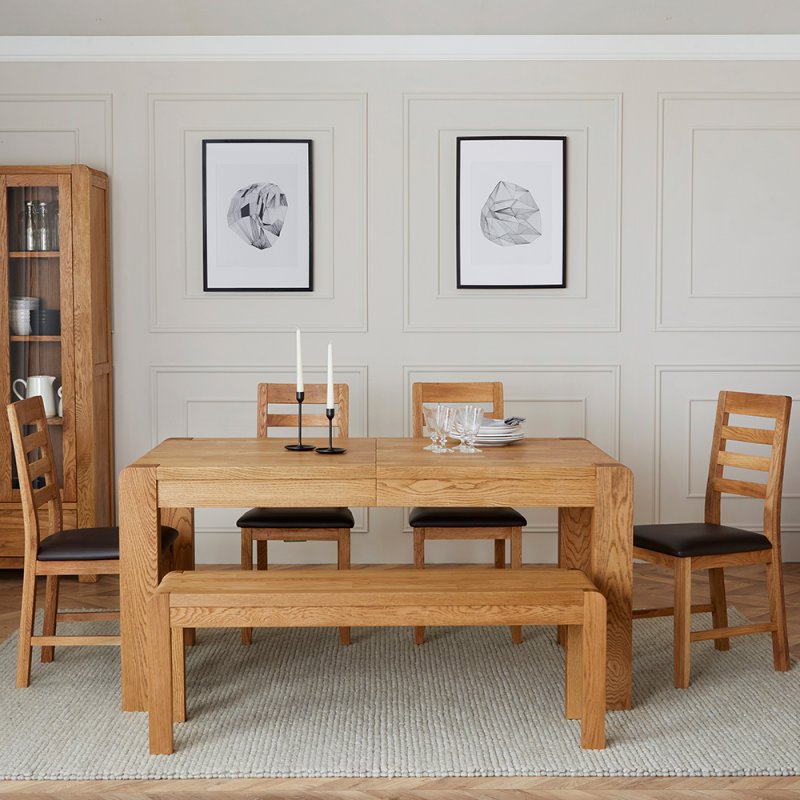 Fenwick Extending Dining Table and 4 Chairs Aldiss of Norfolk