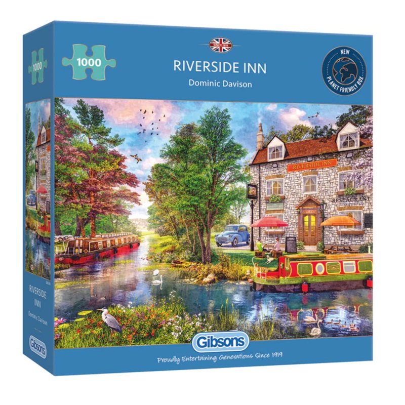 Gibsons Riverside Inn 1000 Piece Puzzle