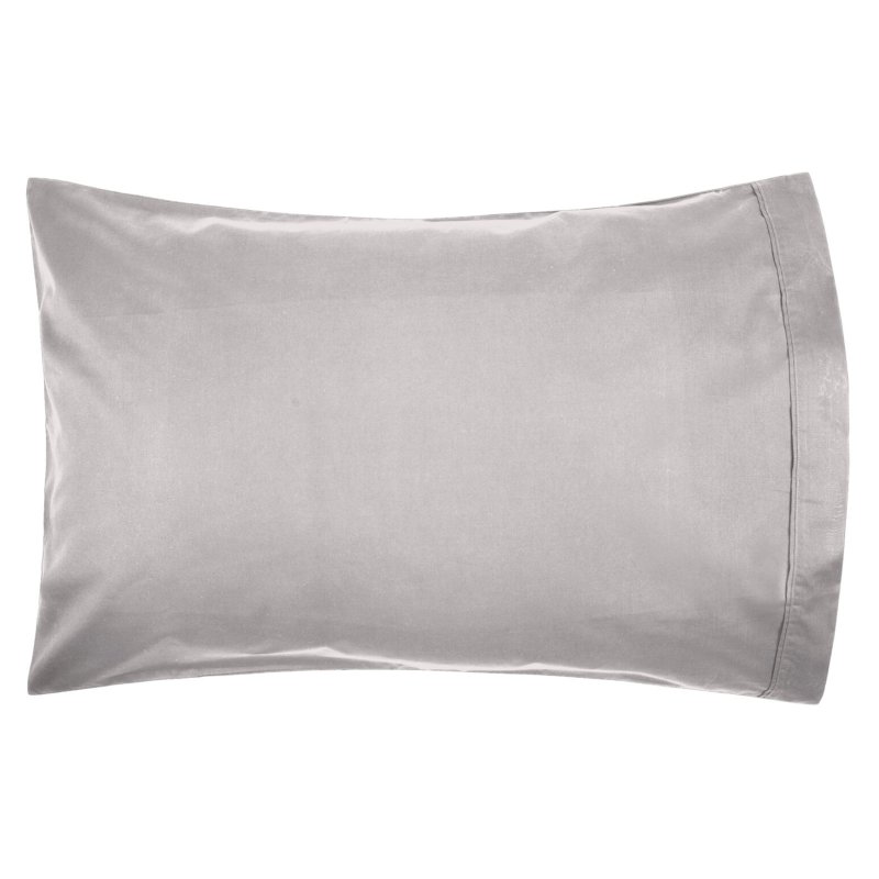 Belledorm Belledorm Oyster 200 Thread Count Egyptian Cotton Plain Dyed Pillowcase Pair