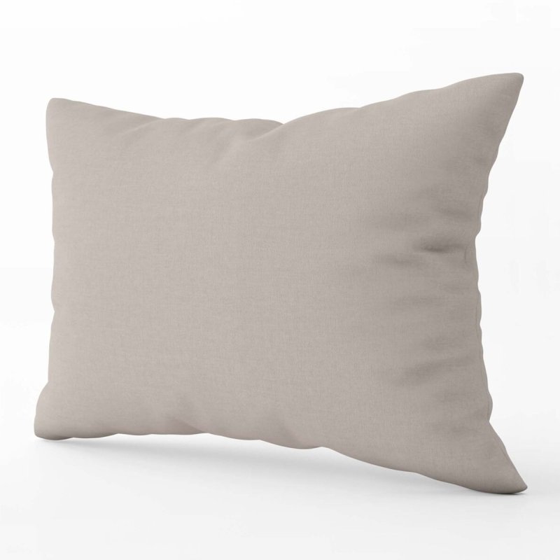 Belledorm Belledorm Mushroom 200 Thread Count Plain Dyed Pillowcase