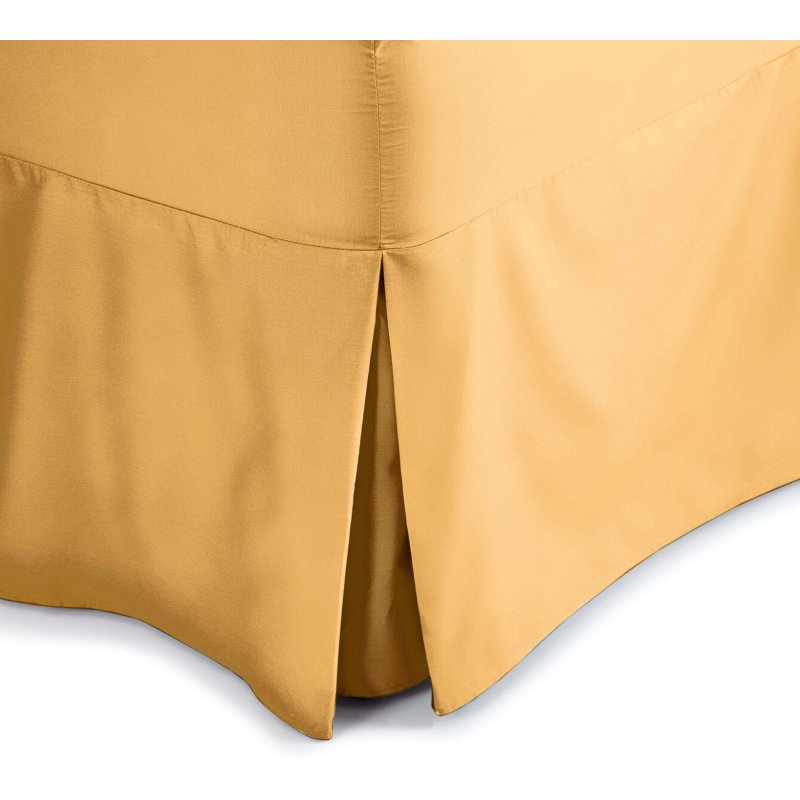 Belledorm Belledorm Saffron 200 Thread Count Plain Dyed Valance