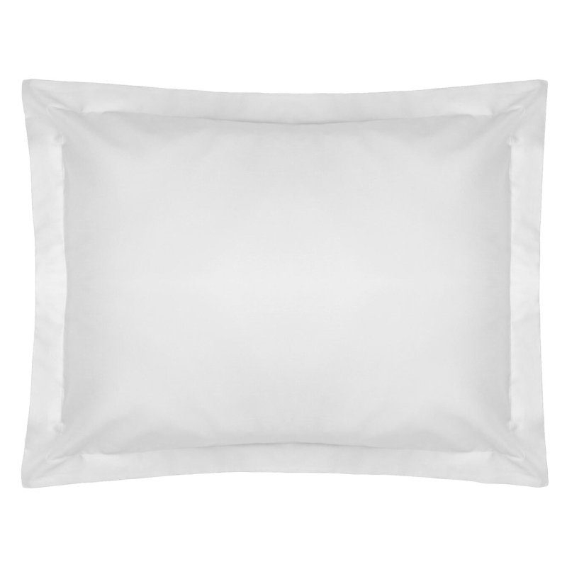 Belledorm Belledorm White 200 Thread Count Egyptian Cotton Plain Dyed Oxford Pillowcase