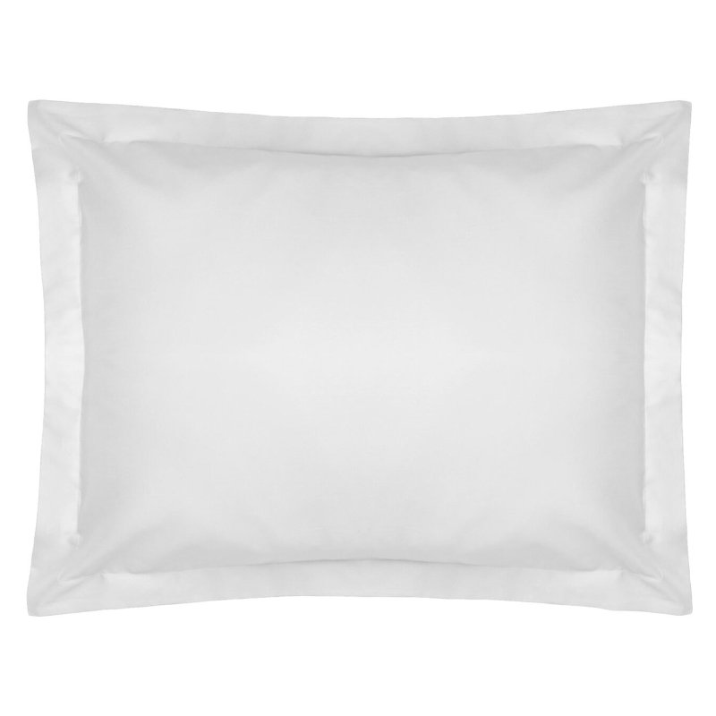 Belledorm Belledorm White 200 Thread Count Egyptian Cotton Plain Dyed Oxford Pillowcase