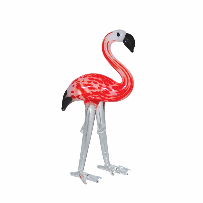 Sophia Sophia Flamingo Objet D'art Glass