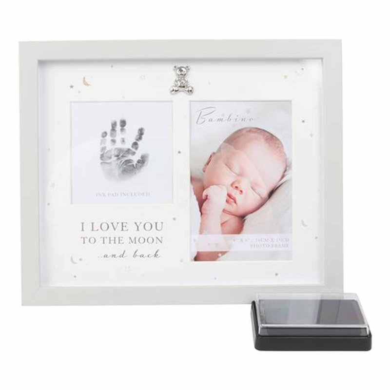 Bambino Bambino Hand Print Frame With Ink