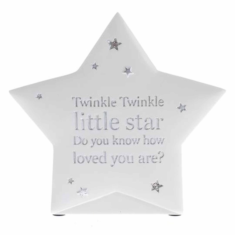 Bambino Bambino Star Shaped Resin Money Box