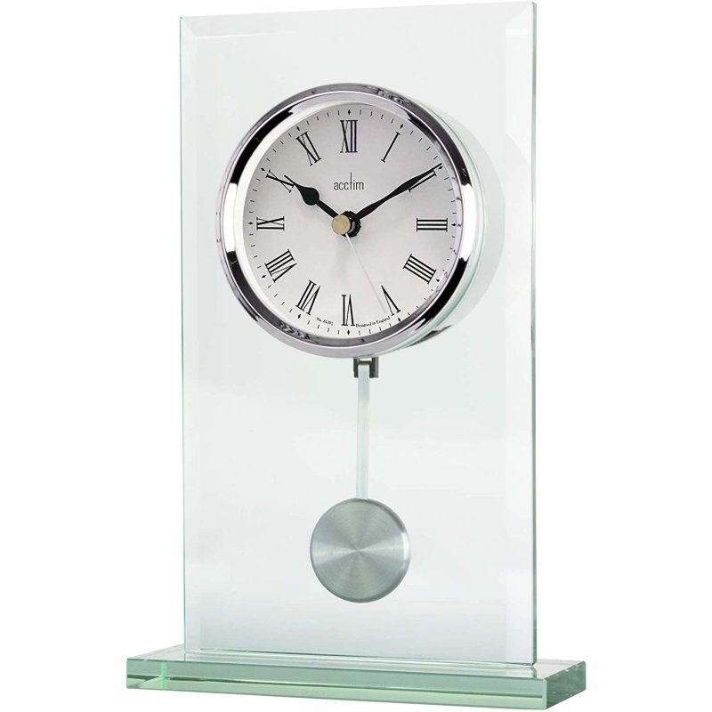 Acctim La Collina Silver & Glass Clock