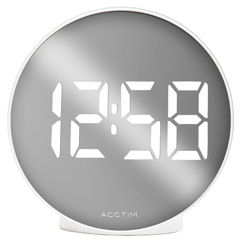 Acctim Il Giro White Alarm Clock