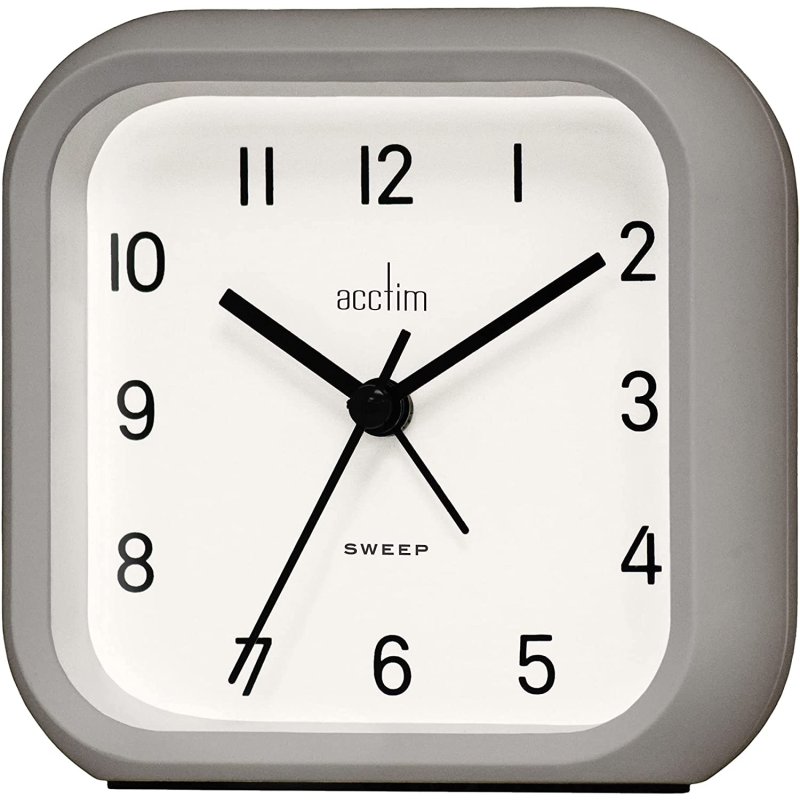 Acctim Carter Light Grey Alarm Clock