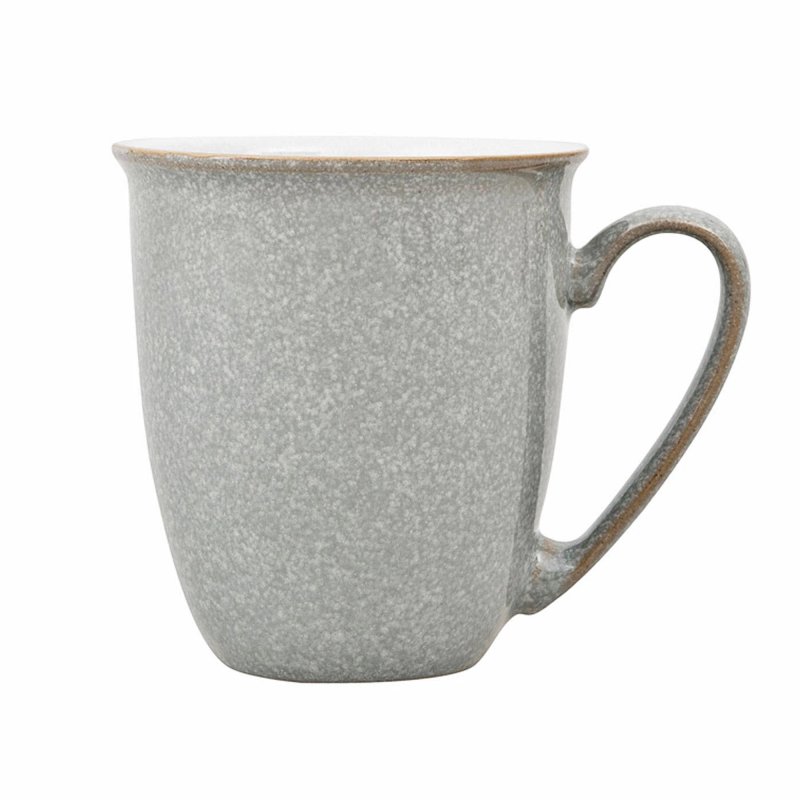 Denby Denby Elements Light Grey Coffee Beaker Mug