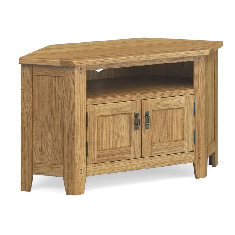 Corndell Burlington Corner TV Unit with Door