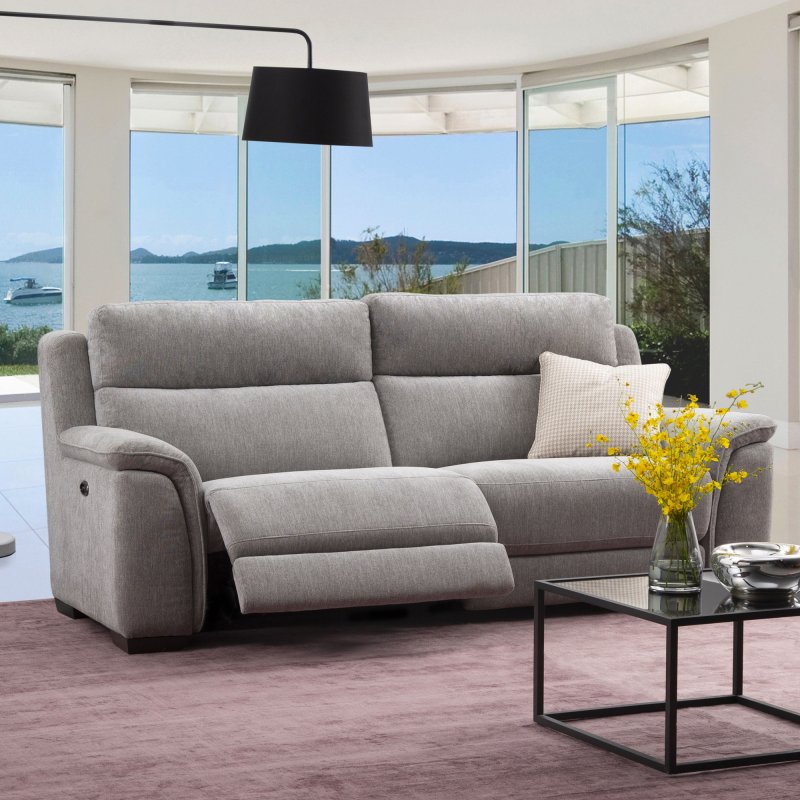 HTL California Large 3 Seater Power Recliner Sofa