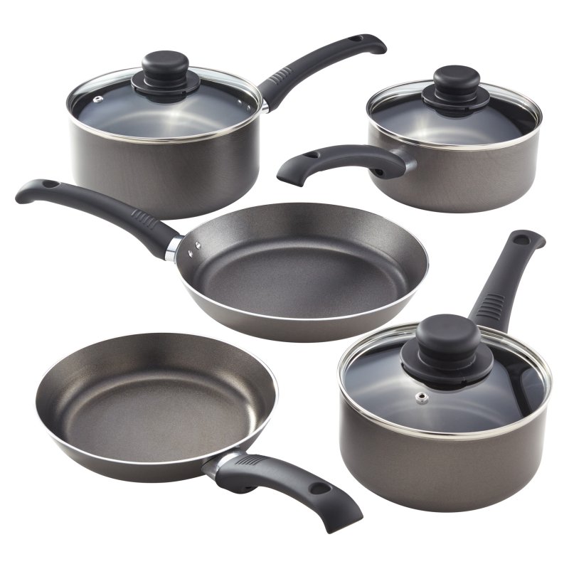 Judge Everyday 5 piece Non Stick Pewter Pan Set