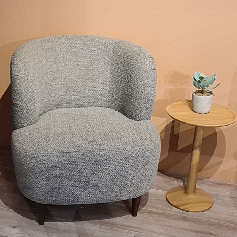Gallery Direct Oscar Accent Chair in Corto Dove