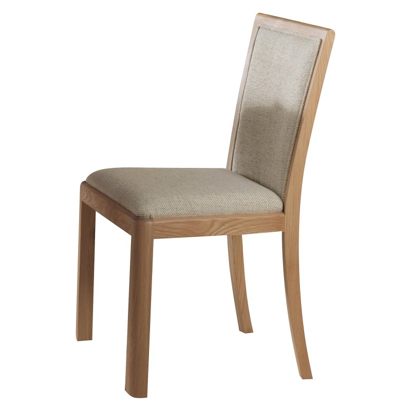 Sevenoaks Low Back Dining Chair in Natural Fabric