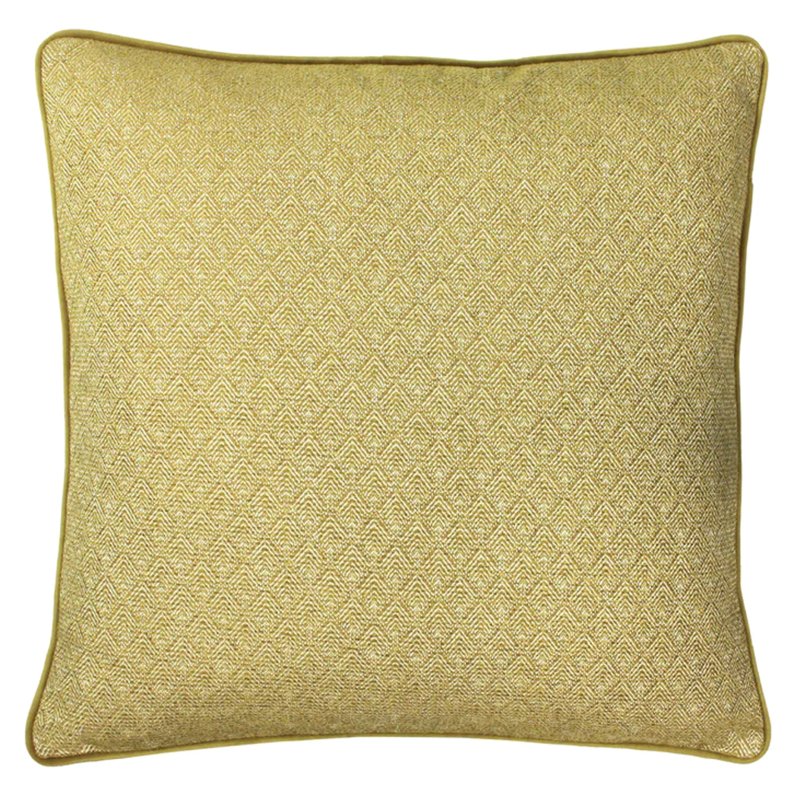 Blenheim Geometric Cushion Ochre