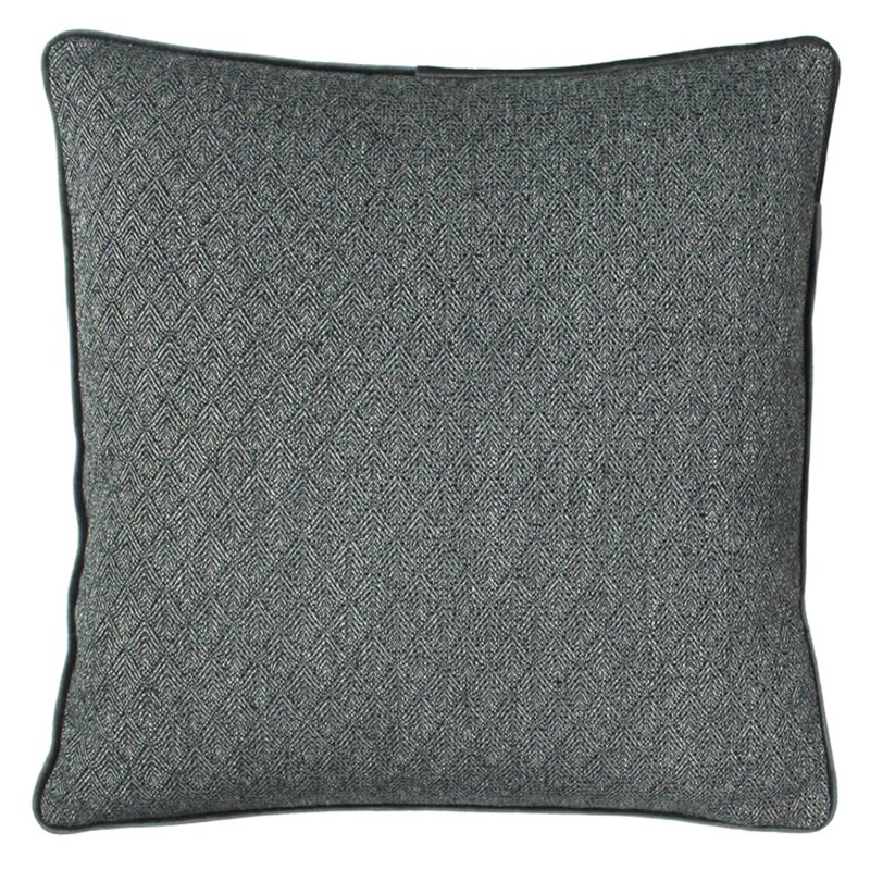 Blenheim Geometric Cushion Grey