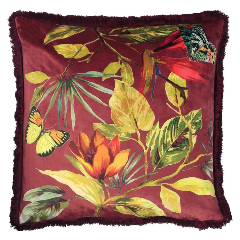 Cahala Tropical Cushion Berry