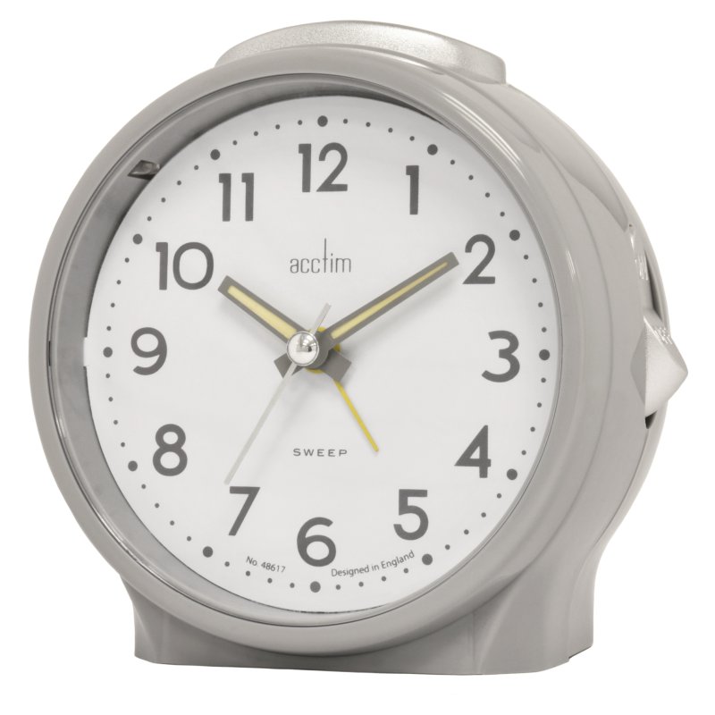 ACCTIM Acctim Elsie Pigeon Grey Alarm Clock