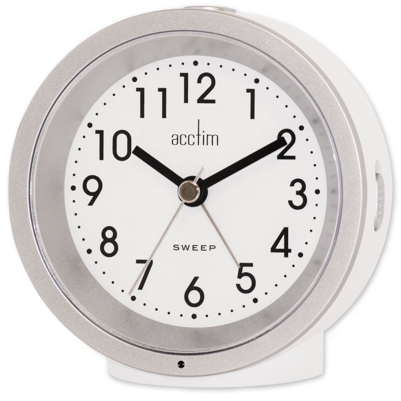 ACCTIM Acctim Caleb White Smartlite Clock