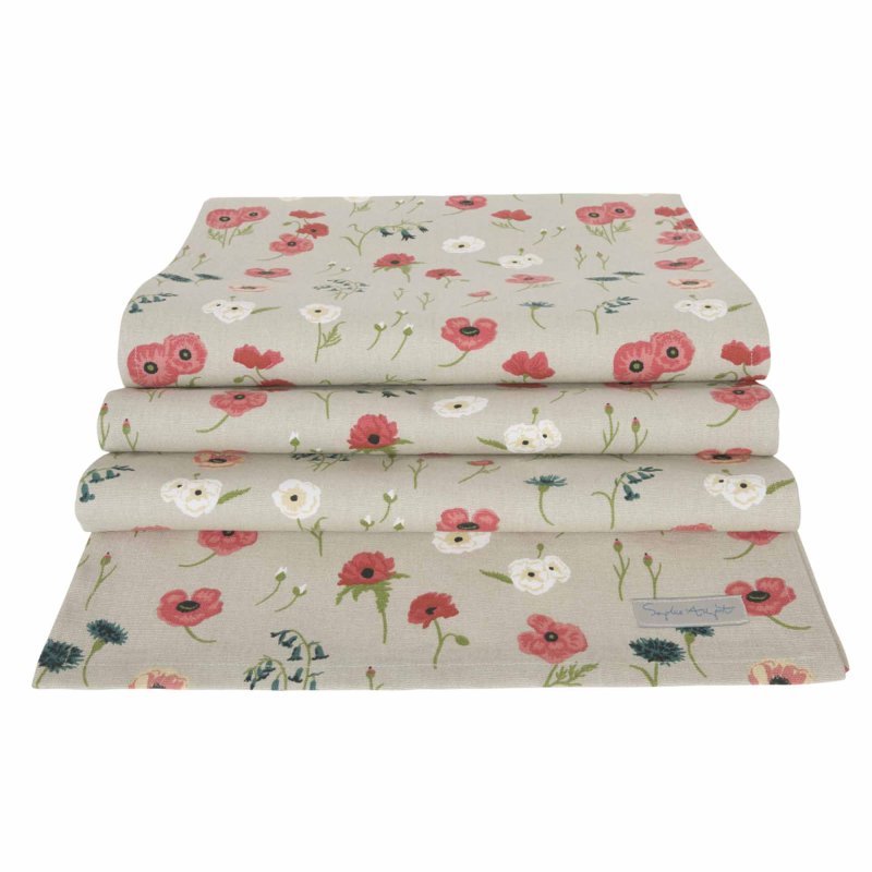 Sophie Allport Poppy Meadow Table Runner