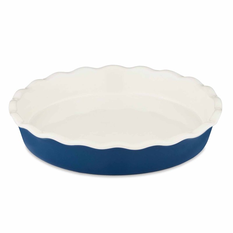 Barbary & Oak Foundry Ceramic Blue 27cm Pie Dish