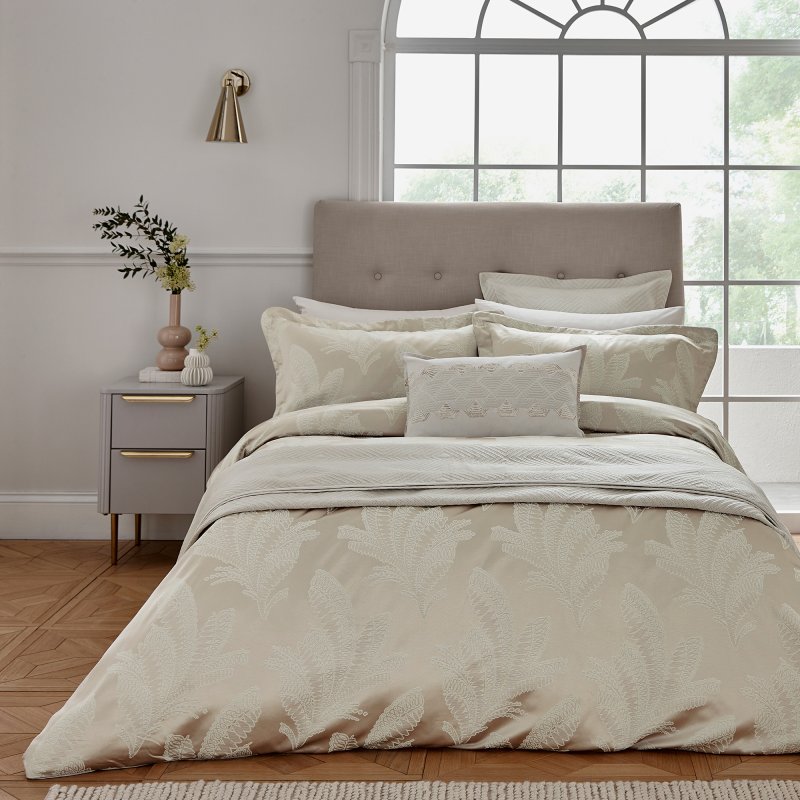 Helena Springfield Gatsby Duvet Cover Set Champagne