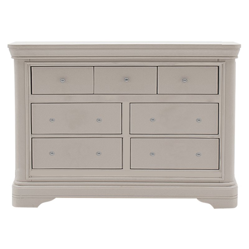 Mabel 7 Drawer chest in Bone