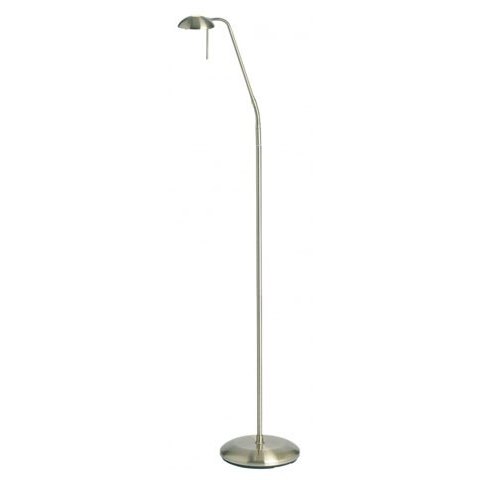 Endon Touch Floor Lamp Antique Brass