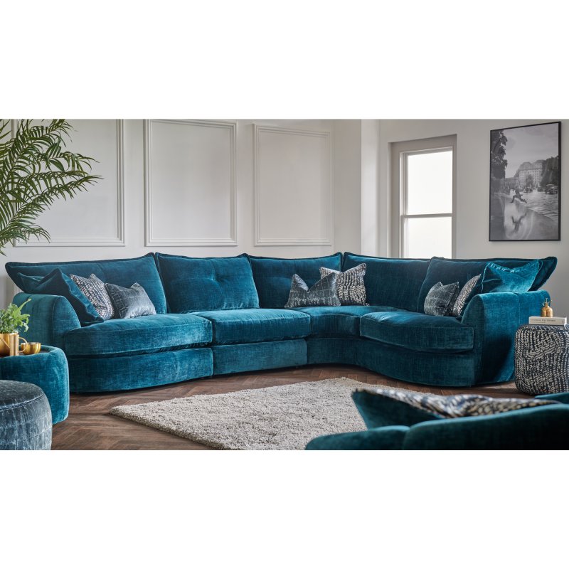 Deep Corner Sofa Bed Baci Living Room