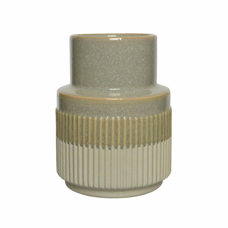 Kaemingk Light Brown Stone Vase Small