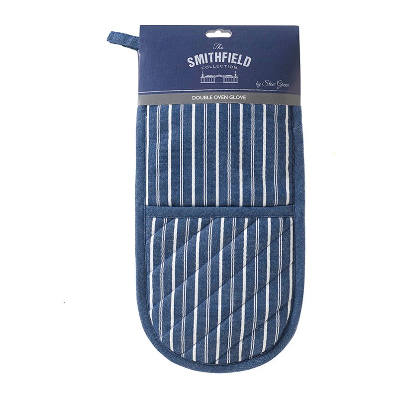Stow Green Stow Green Butchers Stripe Double Oven Glove