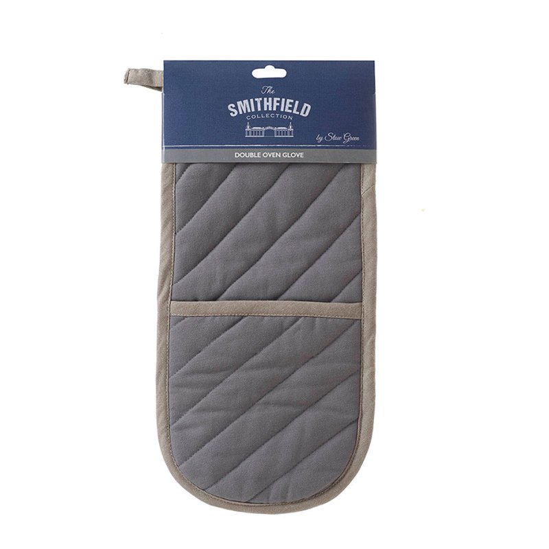 Stow Green Stow Green Grey Double Oven Glove