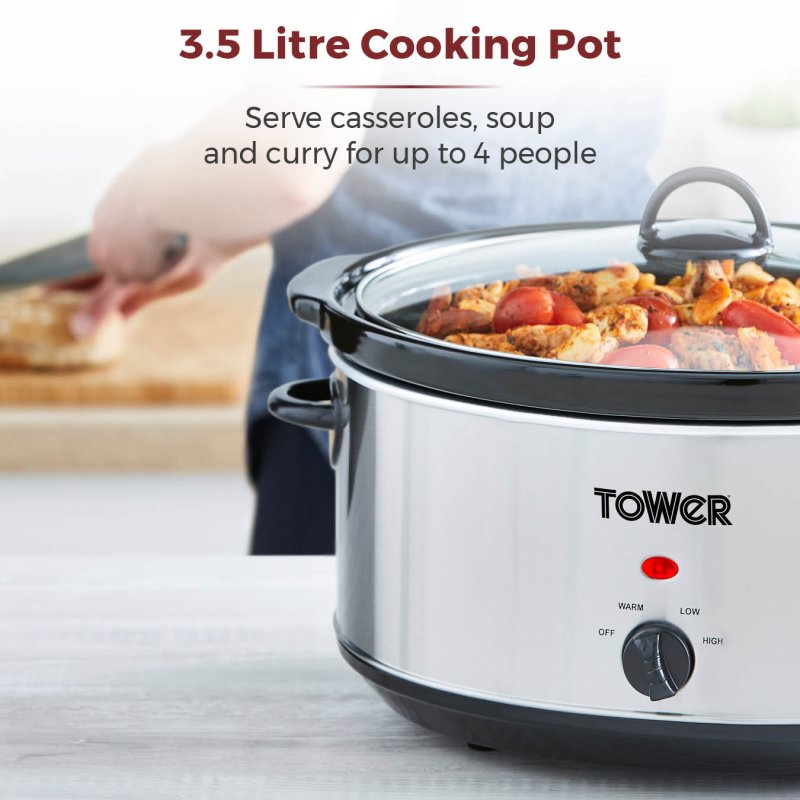 Tower 3.5 litre slow cooker clearance