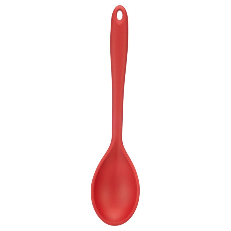 Captivate Fusion Twist Silicone Solid Spoon Red