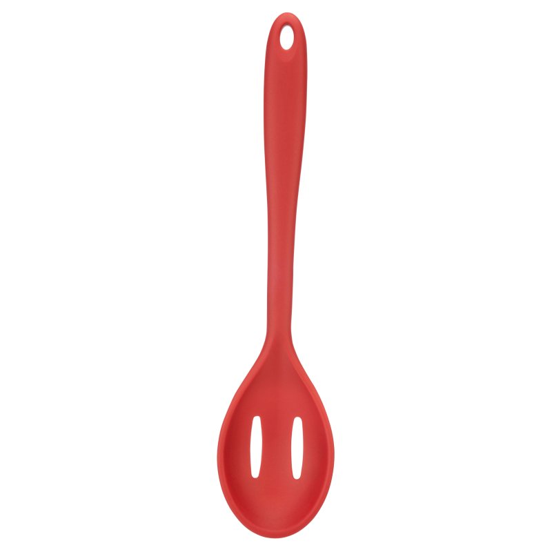 Captivate Fusion Twist Silicone Slotted Spoon Red