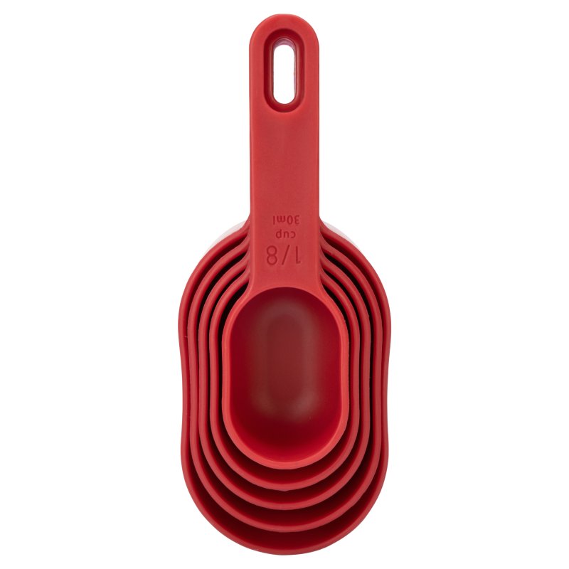 Captivate Fusion Twist Measuring Cups Red