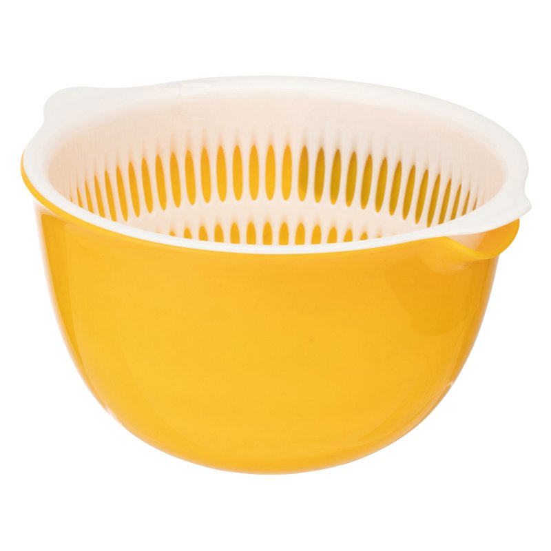 Captivate Fusion Twist Mini Colander & Bowl Set Yellow