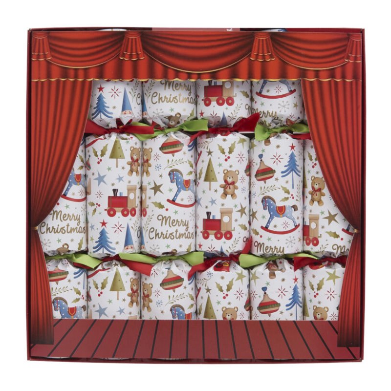 Robin Reed Toy Town Box of 6 Crackers