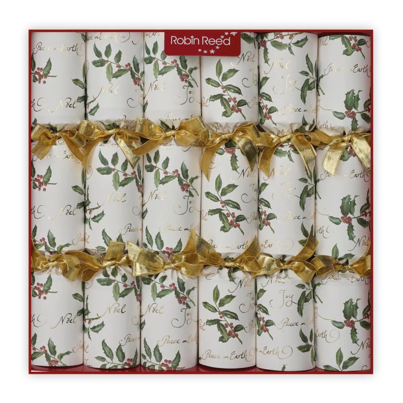 Robin Reed Knightsbridge Joy Noel Box Of 6 Crackers
